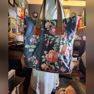 👜 Vintage Laura Ashley Floral Tote Bag 👜